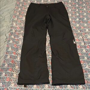Worn once SPYDER women’s Black Ski Pants SZ 6